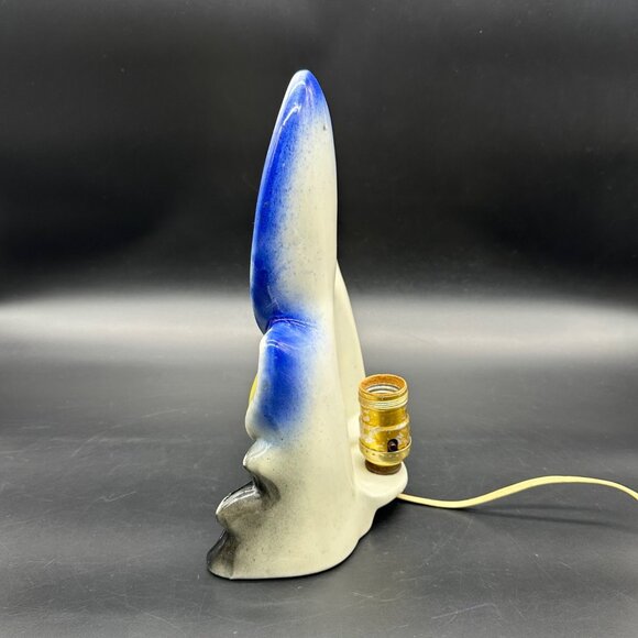 Vintage TV Lamp Television Light Mid Century Butterfly Blue Retro Home Decor - Picture 6 of 12